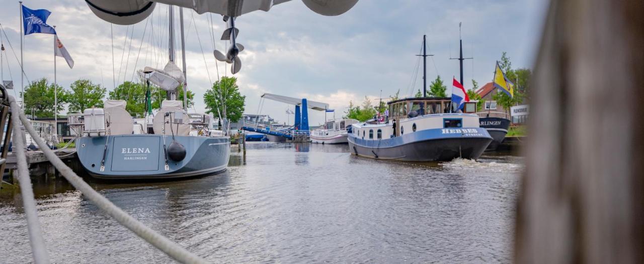 Unieke Woonboot In Harlingen公寓 外观 照片